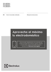 Electrolux EVL8E00X Manual De Instrucciones