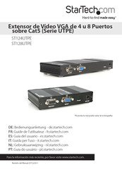 StarTech ST128UTPE Guia Del Usuario