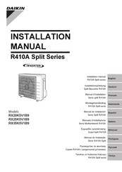 Daikin RX35K5V1B9 Manual De Instalación