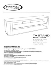 Pinnacle Design TV6073 Instrucciones De Montaje