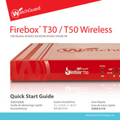 Watchguard Firebox T50 Guía Rápida