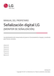 LG 43UL3J-B Manual Del Propietário