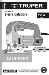 Truper CALA-NX6-2 Instructivo