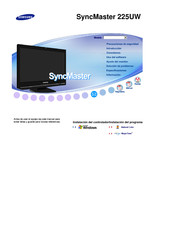 Samsung SyncMaster 225UW Manual De Instrucciones