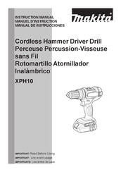 Makita XPH10 Manual Del Usuario