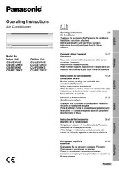 Panasonic CS-PE9RKE Manual Del Usuario