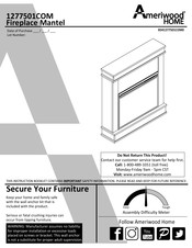 Ameriwood HOME B341277501COM0 Instrucciones De Montaje