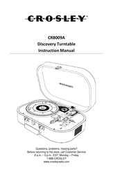 Crosley CR8009A Manual De Instrucciones