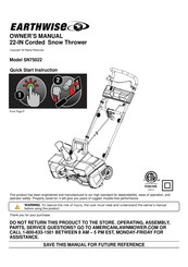 EarthWise SN75022 Manual Del Operario