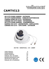 Velleman CAMTVI13 Manual Del Usuario
