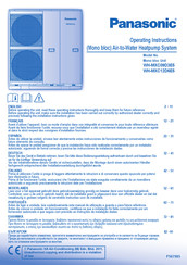 Panasonic WH-MXC12D6E5 Instrucciones De Operación