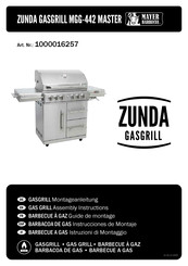 Mayer Barbecue 1000016257 Instrucciones De Montaje