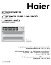 Haier HWR06XCJ Manual De Uso Y Cuidado