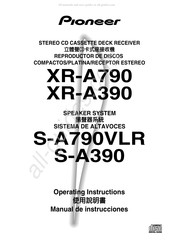 Pioneer XR-A790 Manual De Instrucciones