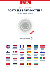 ZAZU PORTABLE BABY SOOTHER Manual De Instrucciones