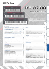 Roland FANTOM 07 Manual Del Usuario