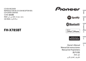 Pioneer FH-X785BT Manual De Instrucciones