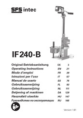 SFS intec IF240-B Manual De Usuario