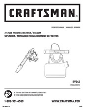 Craftsman BV245 Manual Del Operador