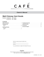 GE CVW73014MWM Manual Del Propietário