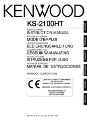 Kenwood KS-2100HT Manual De Instrucciones