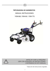 Barbieri YDM-660 Manual De Instrucciones