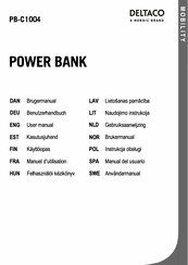 Deltaco PB-C1004 Manual Del Usuario