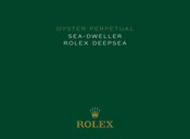 ROLEX OYSTER PERPETUAL Manual De Instrucciones