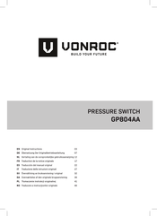 VONROC GP804AA Traducción Del Manual Original