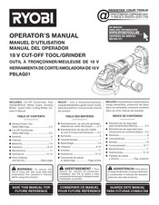 Ryobi PBLAG01 Manual Del Operador