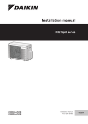 Daikin 2MXM40A2V1B Manual De Instalación