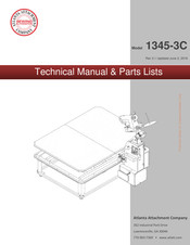 Atlanta Attachment Company 1345-3C Manual Tecnico