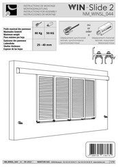 Mantion WIN-Slide 2 Instrucciones De Montaje