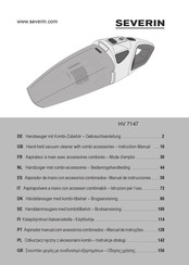 SEVERIN 7147000 Manual De Instrucciones