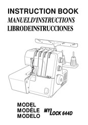 Janome My Lock 644D Libro De Instrucciones