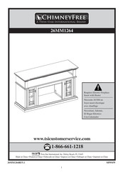 Twin-Star International CHIMNEY FREE 26MM1264 Instrucciones De Montaje