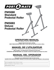 Portamate PM5083 Manual Del Operador