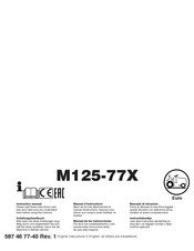 Gardena M125-77X Manual Del Usuario