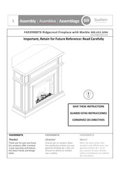 Southern Enterprises FA939900TX Instrucciones De Montaje