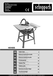 Scheppach 5901310903 Manual De Instrucciones