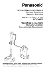 Panasonic MC-CG957 Instrucciones De Operación