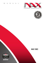 Nax Power Products NAX 100C Manual