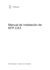 Kilsen KFP-CX3 Manual De Instalación