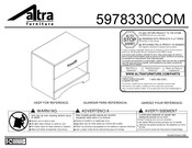 Altra Furniture 5978330COM Instrucciones De Montaje