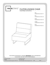 Mainstays MS16-D4-1007-18 Instrucciones De Montaje