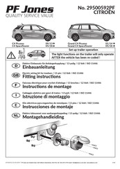 PF Jones 29500592PF Instrucciones De Montaje