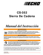 Echo CS-352 Manual De Instruccion