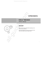 Kreisen KR-270T Manual Del Propietário