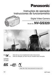 Panasonic NV-GS320 Instrucciones De Funcionamiento