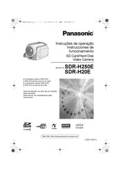 Panasonic SDR-H20 Instrucciones De Funcionamiento